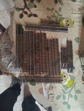 lotto 12 binari treno elettrico serie ho marche varie 10 dritti 2 binari morti