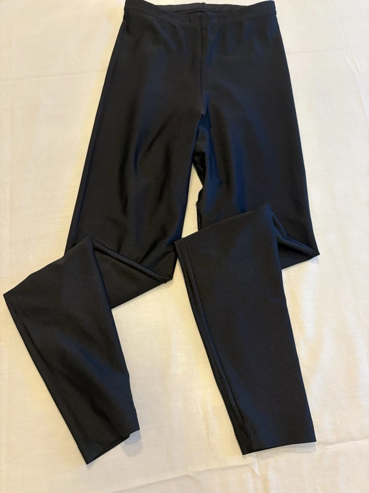 American Apparel Disco Lycra Black Leggings Size S Small - Image 1 of 2