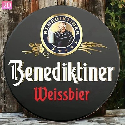  Featuring Benediktiner Weissbier Beer Tin Metal Signs Home Décor 8x8