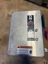 GE 30 Amp 600VAC Disconnect Stainless Steel