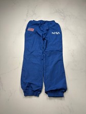 kidpik Blue NASA Pants Elastic Waistband - Boys XXL