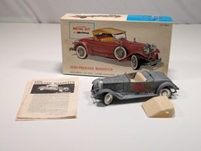 Hubley 1930 Packard Roadster Metal Car Model Partially Assembled FOR PARTS