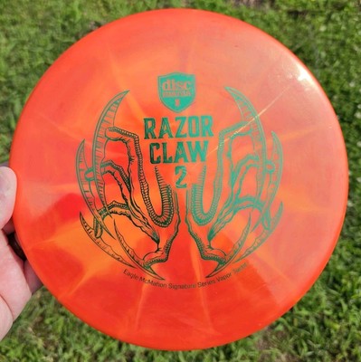RC2! Used Eagle McMahon Discmania Razor Claw 2 Vapor Tactic - 176 Grams!
