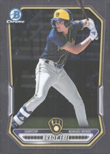 2026 Bowman #BCP-142 Chrome Prospects - Brady Ebel Milwaukee Brewers