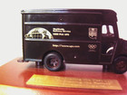Collectible 90th anniversary 1997 UPS Deliversy Service Truck on wood stand — photo 3