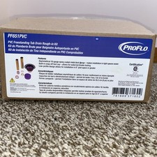 Freestanding Tub Drain Rough In Kit PROFLO PF651PVC
