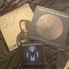 BRUCE DICKINSON (Iron Maiden) Lot Of 2 Solo LPs And One 7” Single - VG+, NM