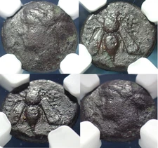 🔥 c.4th Century BC Ionia, Ephesus AE11 (ARTEMIS & BEE) NGC Ch F (Ephesians)