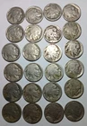 Lot Of 24 Acid Date Buffalo Nickels As Pictured