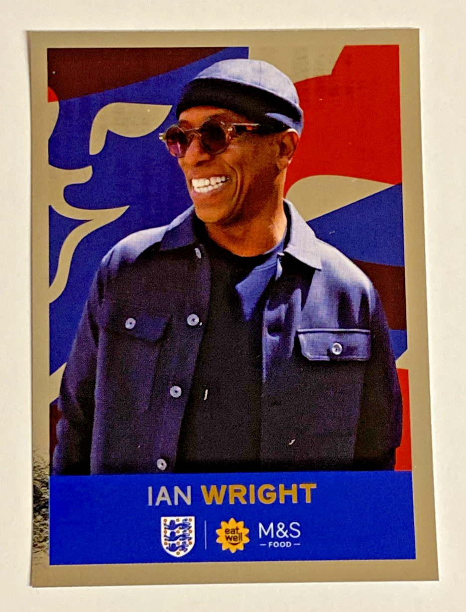 Panini M&S Official England Sticker Collection 2026 - Ian Wright - # 3