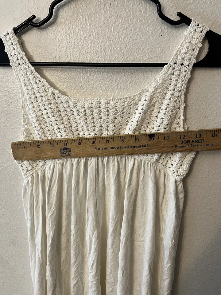 Max Studio Women’s Tank Blouse Size Small White Stretch Casual - Image 4 of 4