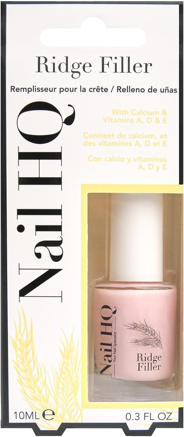 Nail HQ Ridge Filler for Nails 10ml – Vegan & Cruelty-Free Base Coat – Smoo