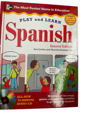 Play and Learn Spanish Book  Audio CD : Over 50 Fun Songs, Games and...
