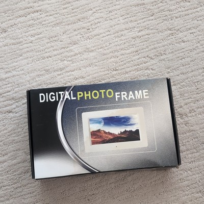 China 7'' inch LCD Digital Photo Picture Frame W/Remote Control New.