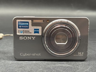 Sony Cyber-shot DSC-W580 Digitalkamera Grau 16,1 MP Kompakt 2,6-6,3/4,5-22,5