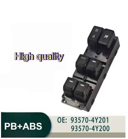 For KIA RIO 2012-17 Electric Power Window Switch 93570-4Y201 93570-4Y200 - Image 2 of 3