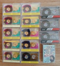 Lot 13 Pre-owned Audio Cassette Tapes Bulk Erased GOOD CONDX  BONUS Dr. Science