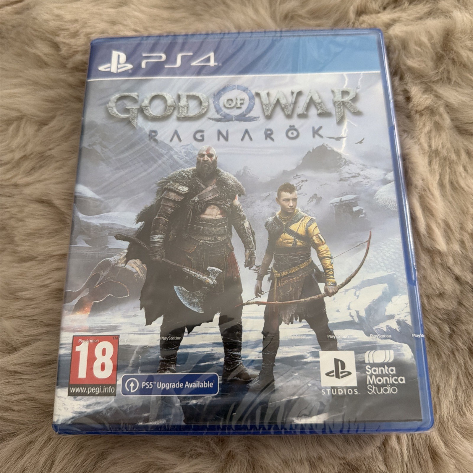 God of War Ragnarök (PS4, 2022) new - sealed