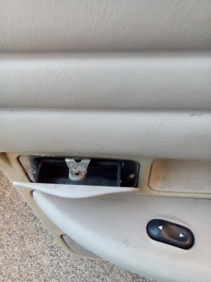 2002 Grand Marquis / Crown Vic Victoria Right Rear Door Panel DG - Image 4 of 4