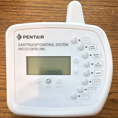 Pentair EasyTouch Wireless Control Panel, White Plastic, 1 Pack, 520546