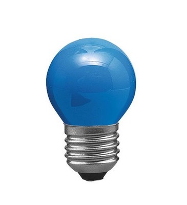 Paulmann Glühbirne Tropfen P45 25W E27 BLAU Kugel Glühlampe blue dimmbar
