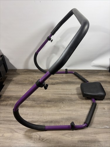 Purple Ab Roller Pro Crunch Rocker For Abdominal Exercise Stabilizer | eBay