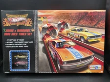 Hot Wheels Drag Strip Demons Snake & Mongoose Funny Car Race Track Set Toys R Us