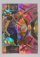 2024 Panini Select WNBA - Premier Level Zia Cooke #187 Pink Ice Prizm