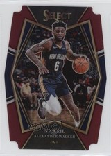 2021-22 Select Premier Level Maroon Prizm Die-Cut Nickeil Alexander-Walker 0bg8