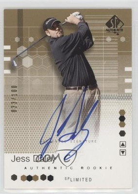 2002 SP Authentic Signature Limited 33/100 Jess Daley #93 Rookie Auto RC 10pr