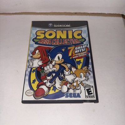 SEGA Sonic Mega Collection Player's Choice (Nintendo GameCube) w/ Manual E NTSC