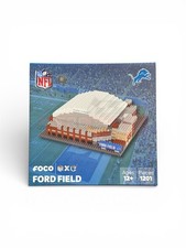 Detroit Lions Nfl Brxlz Ford Field Stadium 3-d Construction Block Set 1201pc Detroit Lions Nfl Brxlz Ford Field Stadium 3-d Construction Block Set 1201pc