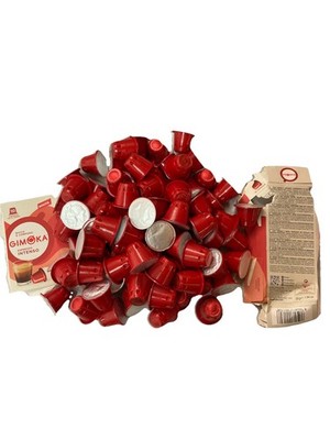 GIMOKA Coffee Pods Espresso Intenso 100 Count Loose Bulk Pack For Nespresso