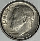 1964-D AU Roosevelt Dime, Item 1589