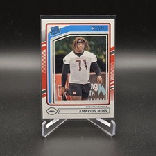 2024Panini Donruss Amarius Mims #350 (RC) Rated Rookie Bengals