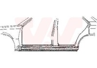 Einstiegblech Schweller AußEn Passend FüR Opel Ascona C J82 81 86 87 88 84 89