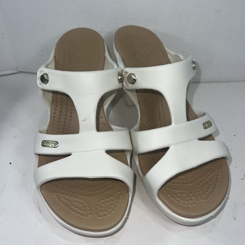 Crocs Zypern Damen-V-Heels Größe 8 weiß - Bild 2 von 15