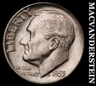 1955 Silver Roosevelt Dime-Choice Gem BU Lustrous No Reserve #i4534