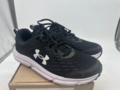 Under Armour Charged Assert 10 Running Shoes Men's Black Athletic Sneakers - 10