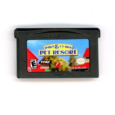 Paws & Claws Pet Resort GameBoy Advance Video Game THQ Authentic Cartridge Only