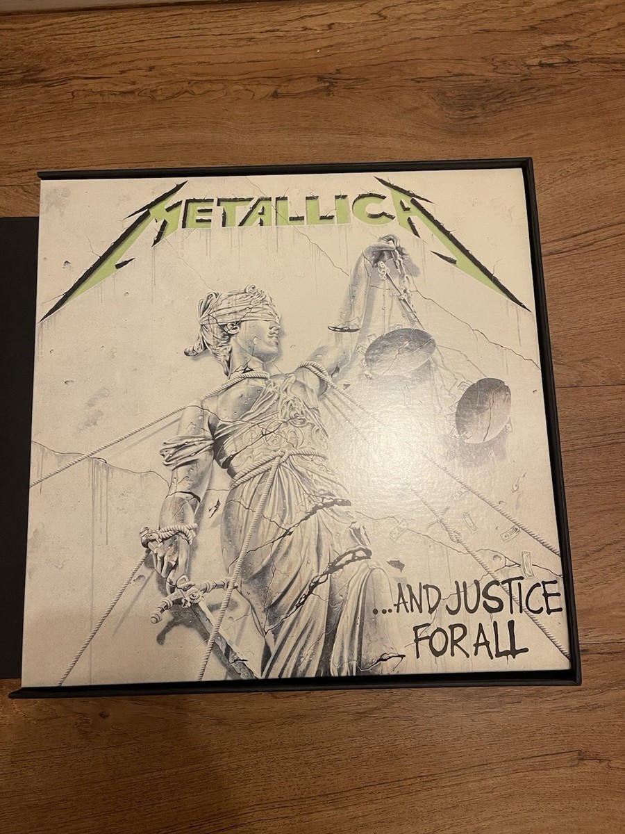 Metallica And Justice For All Deluxe Box Set Limited Edition