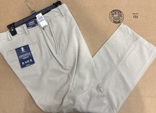 Izod Comfort  Performance Straight Fit Dress Pant Size 38 x 30 Heathe Color