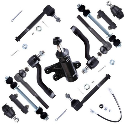 12pcs Suspension Kit 98-01 Nissan Altima Tie Rods Ball Joints Sway Bar Link