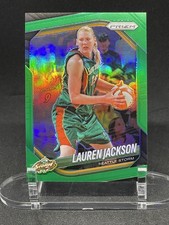 2025 Panini Prizm WNBA #91 Lauren Jackson Green Prizms Seattle Storm