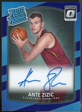 Ante Zizic 2017-18 Donruss Optic Rated Rookies Signatures Autograph Purple #186 