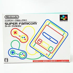Nintendo Classic Mini Super Famicom Gray Console SNES SFC Tested Boxed