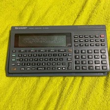 Sharpe PC-E500 Pocket Computer Calculator Bla...