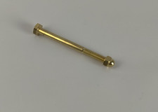 Bicycle Spring Fork Center Bolt & Nut Gold Lo...