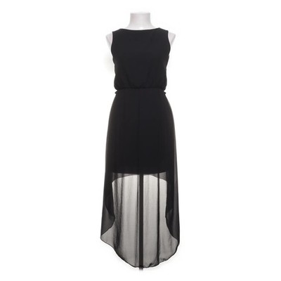 Kleid, Größe: S, Schwarz, Elasthan/Polyester, Einfarbig, Damen #RrG