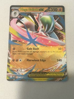 Mega Gallade ex 048/086 Me04: Chaos Rising Holo